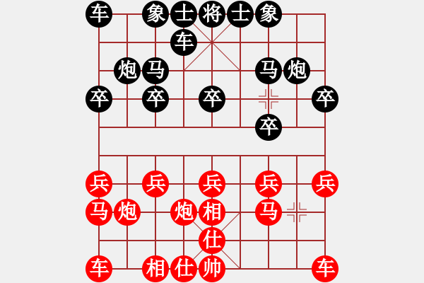 象棋棋譜圖片：790局 A60- 過(guò)宮炮局-小蟲(chóng)引擎23層(2728) 先勝 荀彧(2050) - 步數(shù)：10 