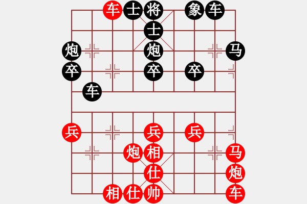 象棋棋譜圖片：zhanshenhb(9星)-勝-luoaaa(8星) - 步數(shù)：40 