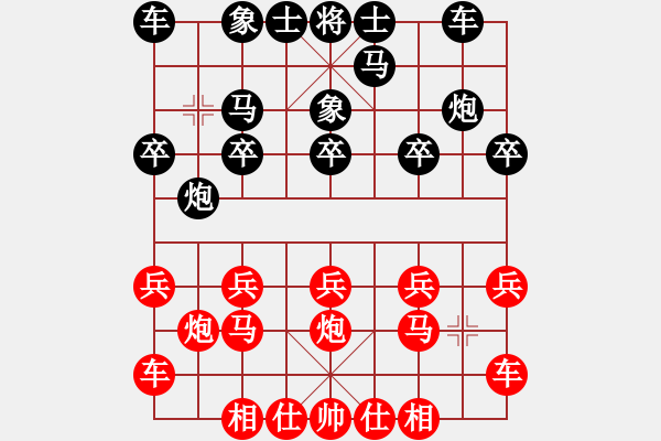 象棋棋譜圖片：橫才俊儒[292832991] -VS- 起名太難[-] - 步數(shù)：10 