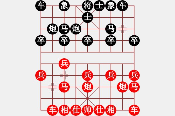 象棋棋譜圖片：別亦難(人王)-勝-南海棋協(xié)(日帥) - 步數(shù)：10 