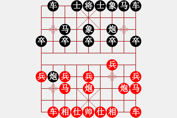 象棋棋譜圖片：游戲金鷹(日帥)-和-臥春(日帥) - 步數(shù)：10 