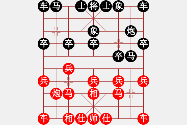 象棋棋譜圖片：句容黨校隊 曹衛(wèi)東 和 宜興市隊 吳松林 - 步數(shù)：10 