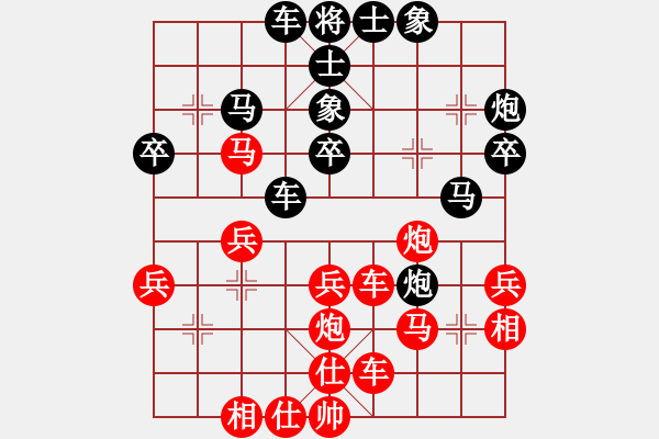 象棋棋譜圖片：小小將軍(月將)-勝-去棋中論壇(日帥) - 步數(shù)：31 