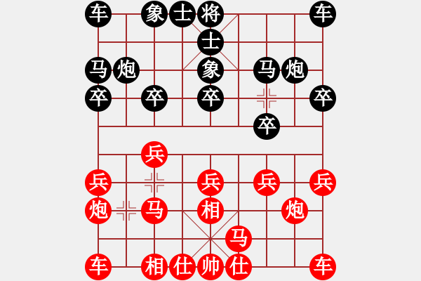 象棋棋譜圖片：姜曉 先負(fù) 楊軍 - 步數(shù)：10 