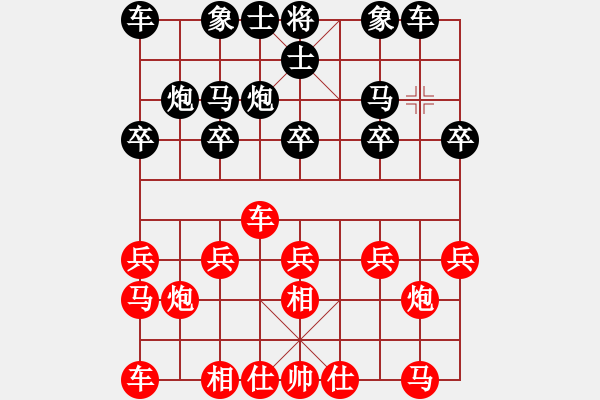 象棋棋譜圖片：一把家族(人王)-勝-小乖(日帥) - 步數(shù)：10 