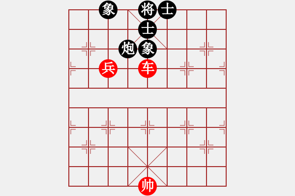 象棋棋譜圖片：車高兵例勝炮士象全 - 步數(shù)：0 