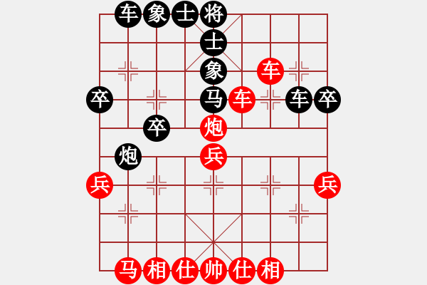 象棋棋譜圖片：lnsjzsbjl(9段)-勝-高棋迷迷(7段) - 步數(shù)：40 