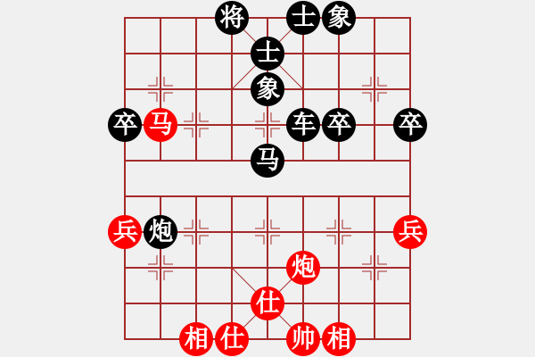 象棋棋譜圖片：《學(xué)習(xí)大師后手》屏風(fēng)馬破中炮雙正馬進(jìn)中兵 - 步數(shù)：60 