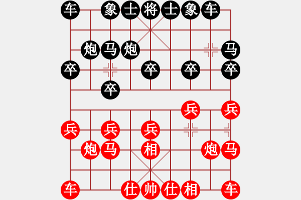 象棋棋譜圖片：棋門客棧至尊寶VS大師群樺(2012-12-2) - 步數(shù)：10 