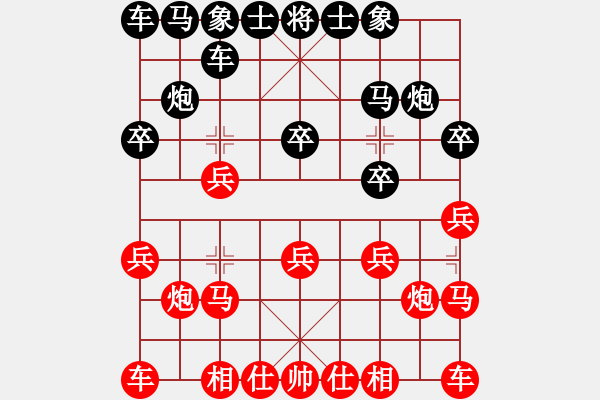 象棋棋譜圖片：bbboy002[紅] -VS- 勝負(fù)由我定8903[黑] - 步數(shù)：10 