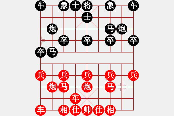 象棋棋譜圖片：橫才俊儒[292832991] -VS- 客家?guī)浉鏪704035359] - 步數(shù)：10 