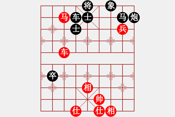 象棋棋譜圖片：橫才俊儒[292832991] -VS- 客家?guī)浉鏪704035359] - 步數(shù)：100 