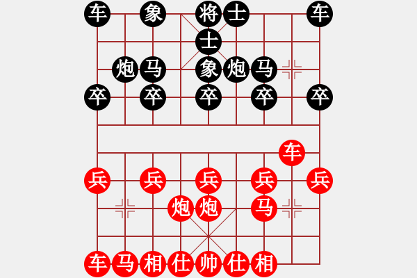 象棋棋譜圖片：悟則靜VS仙居柯漢飛(2014-1-7) - 步數(shù)：10 