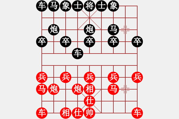 象棋棋譜圖片：異型桿菌(5r)-勝-廣州股民(6級(jí)) - 步數(shù)：10 