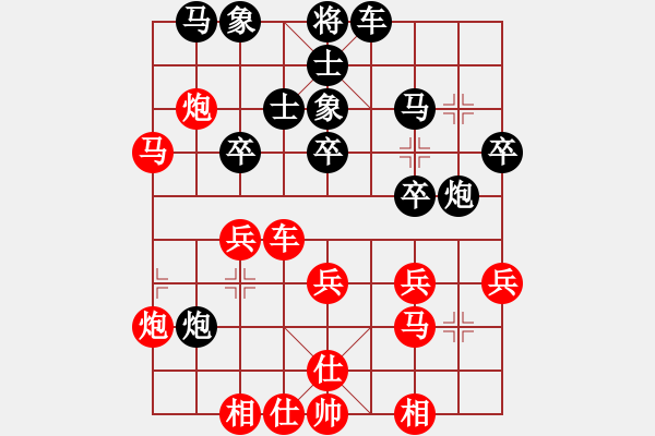 象棋棋譜圖片：湖北象棋隊 史思璇 勝 河南啟福象棋隊 潘攀 - 步數(shù)：40 