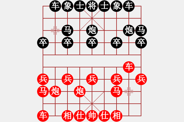 象棋棋譜圖片：房山胡小俊 先勝 徐水楚占成 11.3良鄉(xiāng)賽 - 步數(shù)：10 