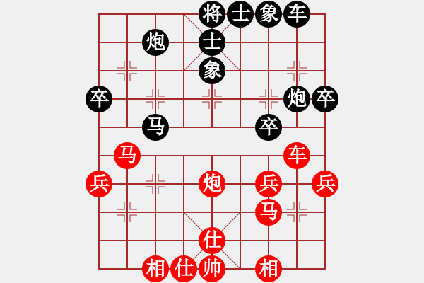 象棋棋譜圖片：2013xzvsms - 步數(shù)：40 