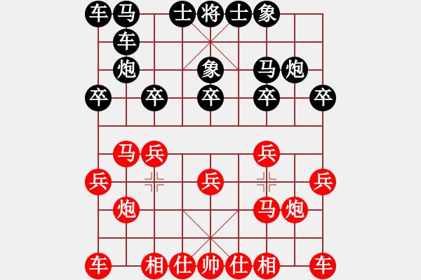 象棋棋譜圖片：海上天(9段)-負-重新來過(7段) - 步數(shù)：10 