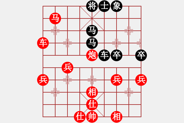 象棋棋譜圖片：中炮急進(jìn)中兵對屏風(fēng)馬（旋風(fēng)V7.0先勝巫師業(yè)余級） - 步數(shù)：70 