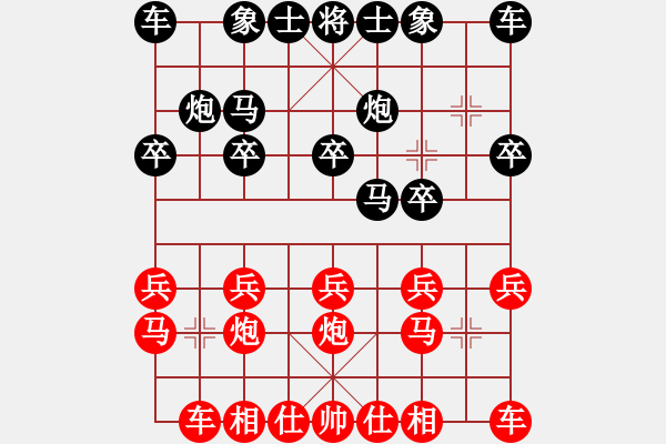 象棋棋譜圖片：顏振芳(4段)-勝-孤飛雁(5段) - 步數(shù)：10 