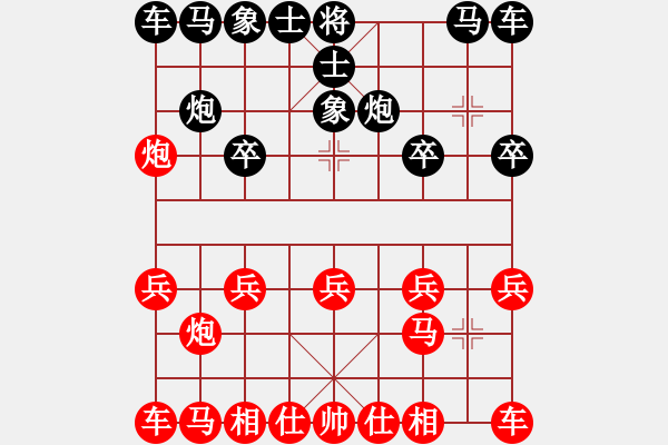 象棋棋譜圖片：leesoong(3段)-勝-藍(lán)天之星(3段) - 步數(shù)：10 