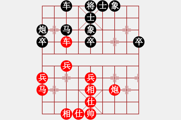 象棋棋譜圖片：草上飛對(duì)型男.pgn - 步數(shù)：40 