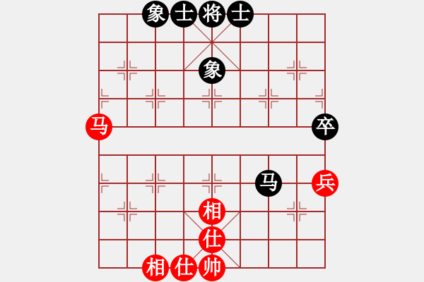 象棋棋譜圖片：糊涂大醉俠(7段)-和-崔仔(5段) - 步數(shù)：80 