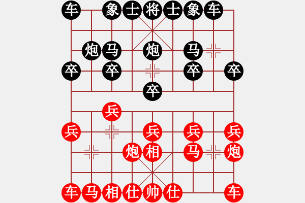 象棋棋譜圖片：在雨中慢步(3段)-負(fù)-羅蘭蘭(7段) - 步數(shù)：10 