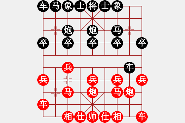 象棋棋譜圖片：中象―社區(qū) 大慶-王文超 先勝 沁園春々宇_ - 步數(shù)：10 