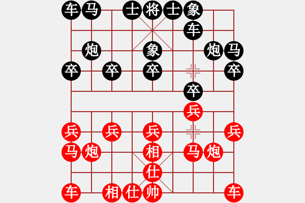 象棋棋譜圖片：奕童(9段)-勝-溫州棋謎(2段) - 步數(shù)：10 