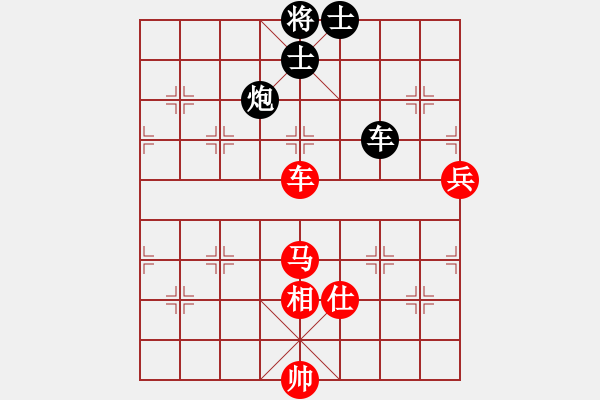 象棋棋譜圖片：橫才俊儒[292832991] -VS- 用軟件的是豬[2390185422] - 步數(shù)：130 