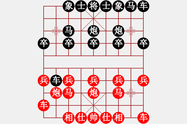 象棋棋譜圖片：中象170一分鐘快棋太守棋狂先勝“admin”的iP - 步數(shù)：10 