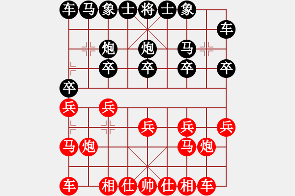 象棋棋譜圖片：鄧桂林 先勝 楊小平 - 步數(shù)：10 