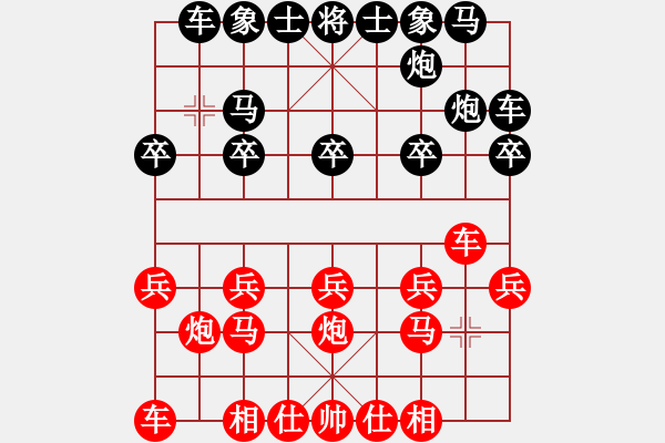 象棋棋譜圖片：大圣學棋(1段)-負-天平星張橫(5段) - 步數(shù)：10 