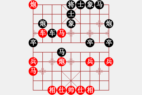 象棋棋譜圖片：yongyuanyo(3段)-勝-嶺南之星(6段) - 步數(shù)：40 