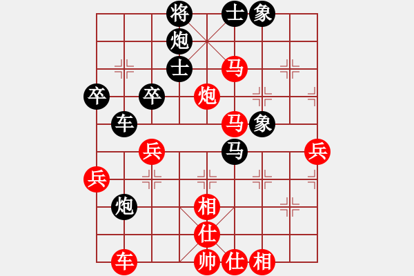 象棋棋譜圖片：次龍(9段)-和-光頭棋魔(月將) - 步數(shù)：60 