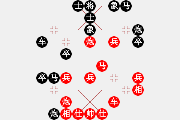 象棋棋譜圖片：新草原(5級(jí))-負(fù)-bbboy002(3r) - 步數(shù)：40 