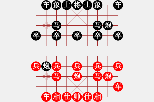 象棋棋譜圖片：心碎[965479661] -VS- wo壞鎭dē壞[490967891] - 步數(shù)：10 