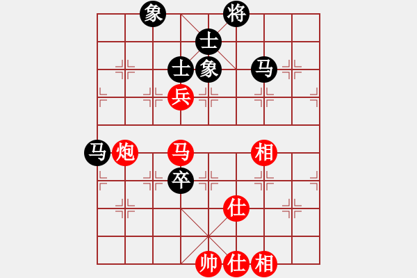 象棋棋谱图片：江苏徐天红 (和) 山西任建平 (1993.4.27于南京) - 步数：100 