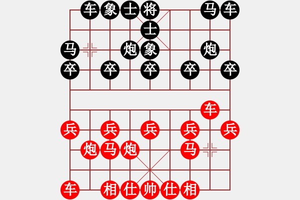 象棋棋譜圖片：金粉世家[3065470757] -VS- 伊可人[963125967] - 步數(shù)：10 