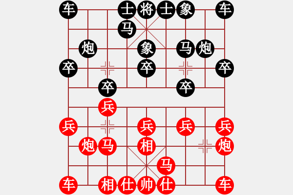 象棋棋譜圖片：eqdwy(4段)-勝-不會飛的豬(8段) - 步數(shù)：10 