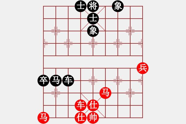 象棋棋谱图片：湖南 谢业枧 和 北京 张强 - 步数：110 