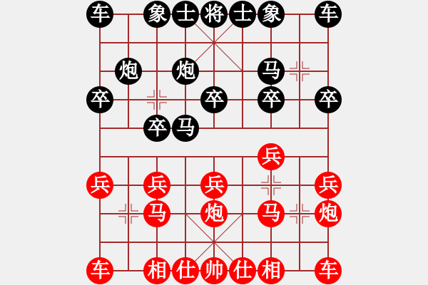 象棋棋譜圖片：2017畢節(jié)會長杯第4輪 黃偉 負(fù) 李世雄 - 步數(shù)：10 