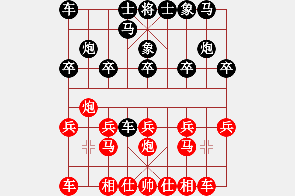 象棋棋譜圖片：百思不得棋解[575644877] -VS- 網(wǎng)事如風(fēng)[931063730] - 步數(shù)：10 