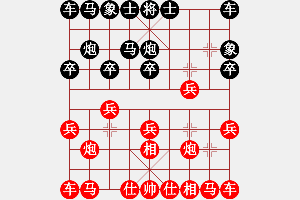 象棋棋谱图片：2019西夏杯全国象棋公开赛许文章先胜吴金永8 - 步数：10 