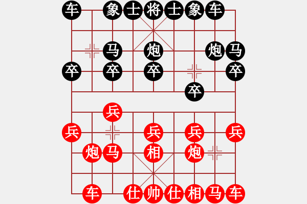 象棋棋譜圖片：天下柒十(9段)-勝-碧波寒煙(8段) - 步數(shù)：10 