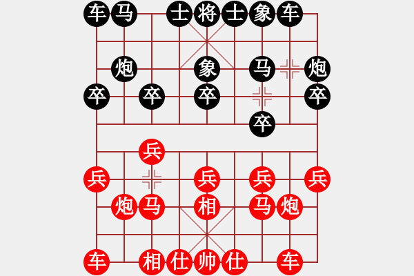 象棋棋譜圖片：趙奕帆先負(fù)蔣川 - 步數(shù)：10 