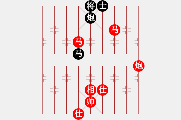 象棋棋譜圖片：棋局-5b13N 3B - 步數(shù)：100 