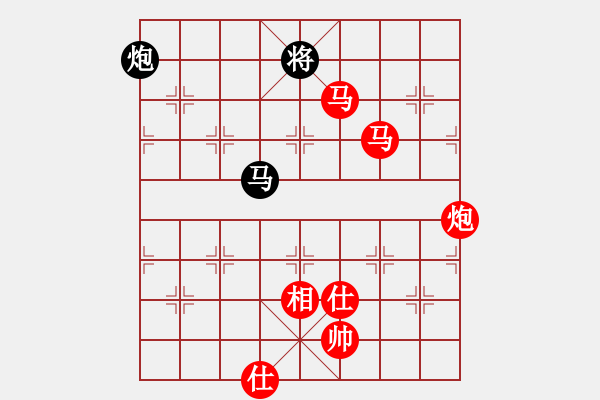 象棋棋譜圖片：棋局-5b13N 3B - 步數(shù)：110 