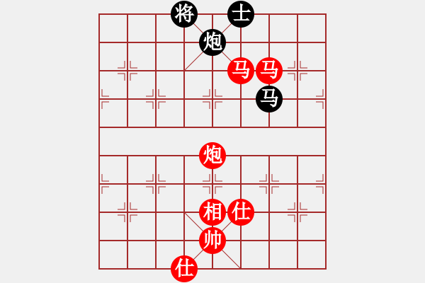 象棋棋譜圖片：棋局-5b13N 3B - 步數(shù)：90 